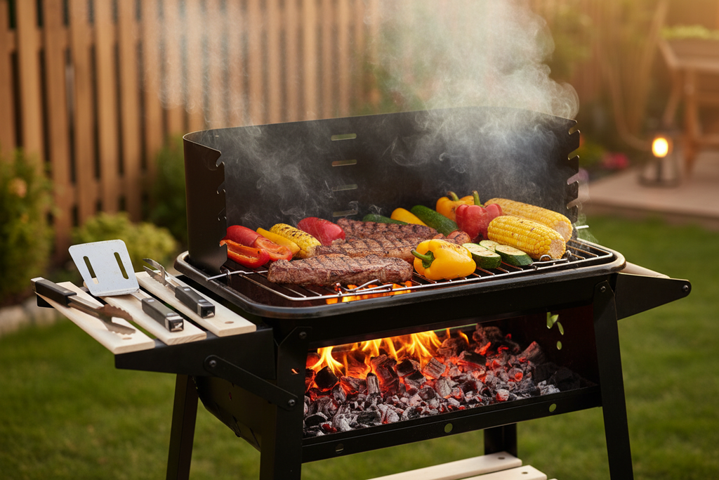Use the grill from the product description 